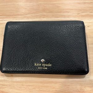 Black Leather Kate Spade Wallet